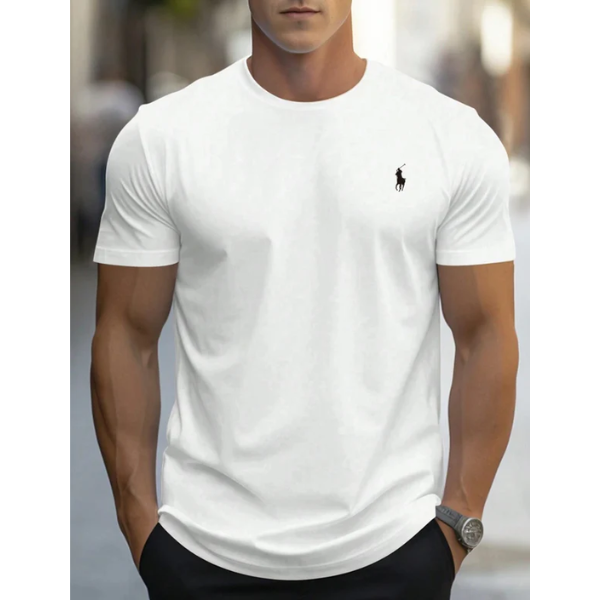 Essential T-Shirt Trio — 3 T-Shirt Premium in Cotone