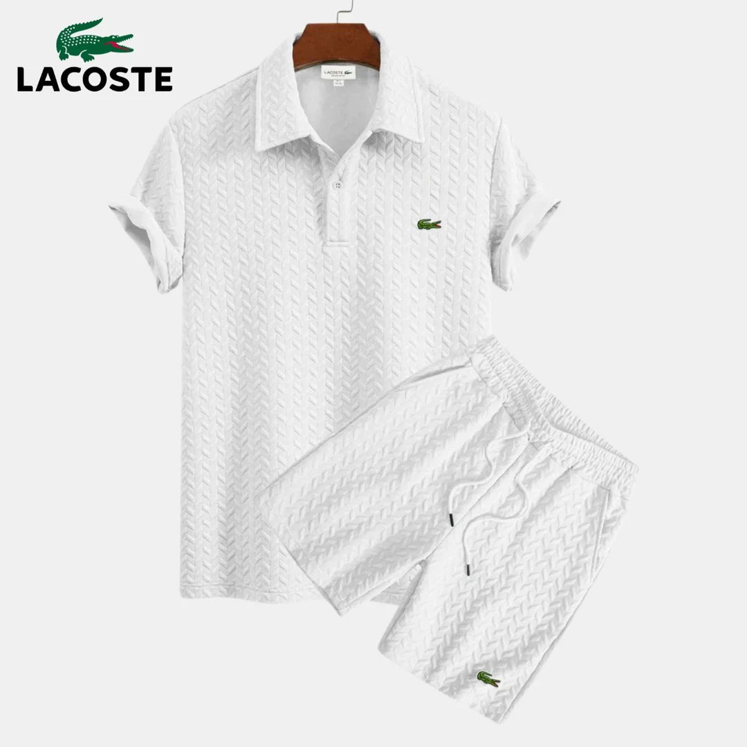 Capri Knit Polo Set — Polo + Bermuda Premium
