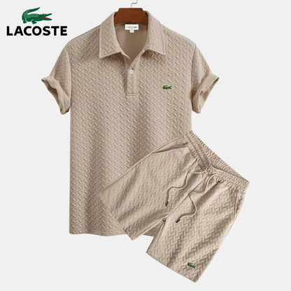Capri Knit Polo Set — Polo + Bermuda Premium