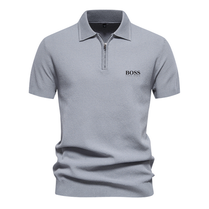Polo Premium con Zip Elegante