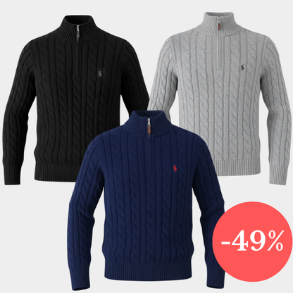 Maglione a Trecce in Cashmere (CLEARANCE) – Acquista 1, Ricevi 2
