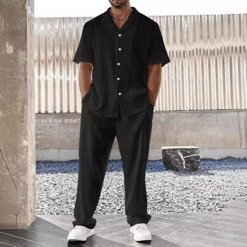 Men's Summer Shirt & Trouser Set