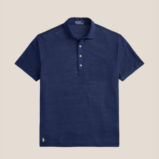 Heritage Linen Polo — 100% Lino Italiano
