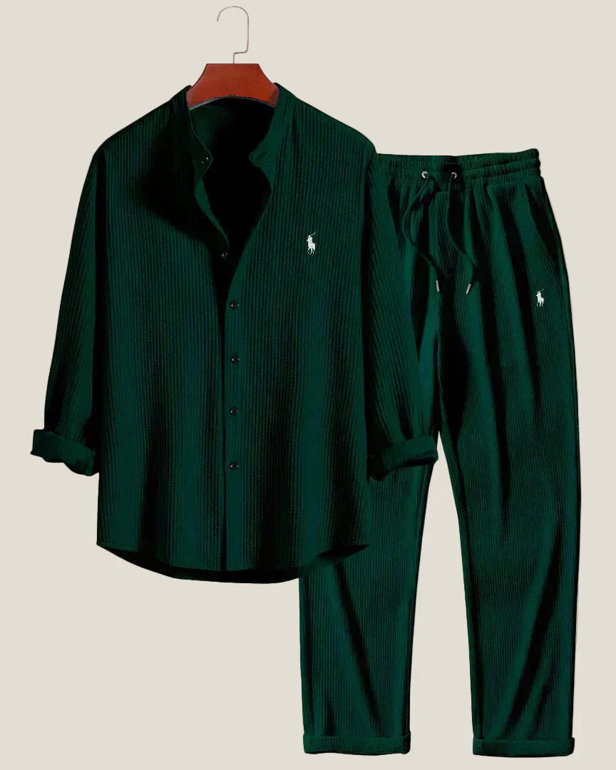 Milano Essential Set — Camicia + Pantalone Premium