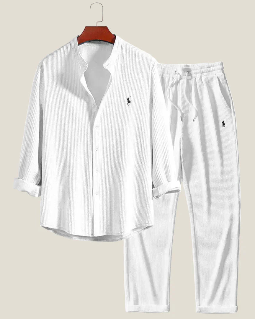 Milano Essential Set — Camicia + Pantalone Premium